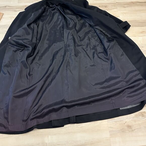 Alorna by Forstmann Women 16 18 Coat Wool Overcoat Lined Wool Vintage - Picture 6 of 10